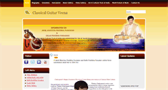 Desktop Screenshot of classicalguitar-veena.com